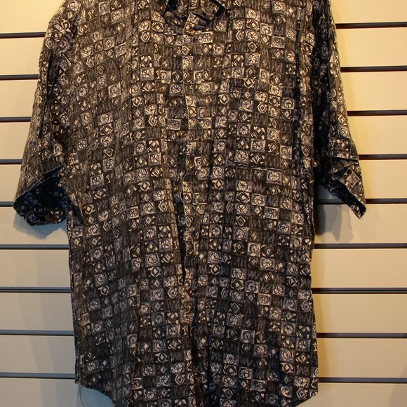 Men's printed shirt s/s - Picture 2 of 3
